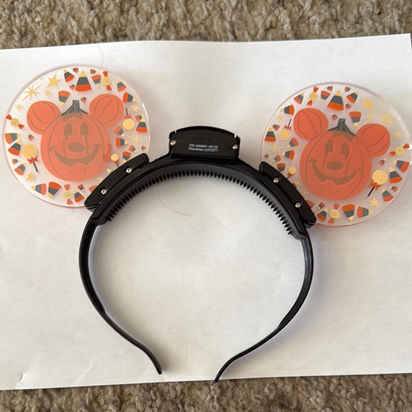 Disney Halloween Mickey Mouse Ears Headband - Picture 2 of 4